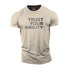 Men's Trust Your Ability Cotton T-Shirt